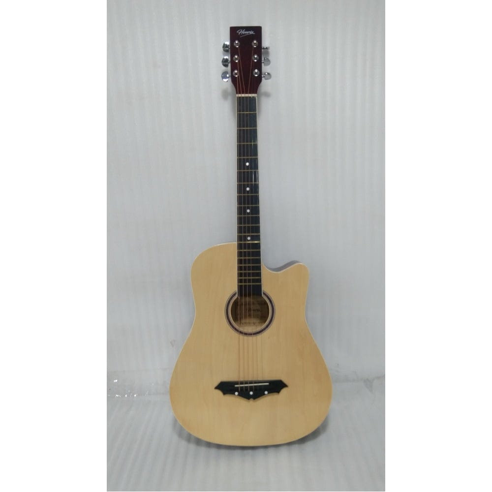 henrix acoustic guitars 202301936237 henrix pro 38 inch 6 string cutaway acoustic guitar - open box b stock #barcode_202301936237
