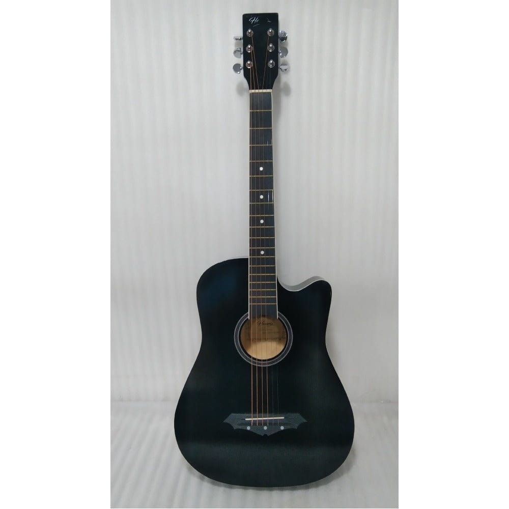 henrix acoustic guitars 202301954503 henrix 38c cutaway acoustic guitar - open box b stock #barcode_202401023330