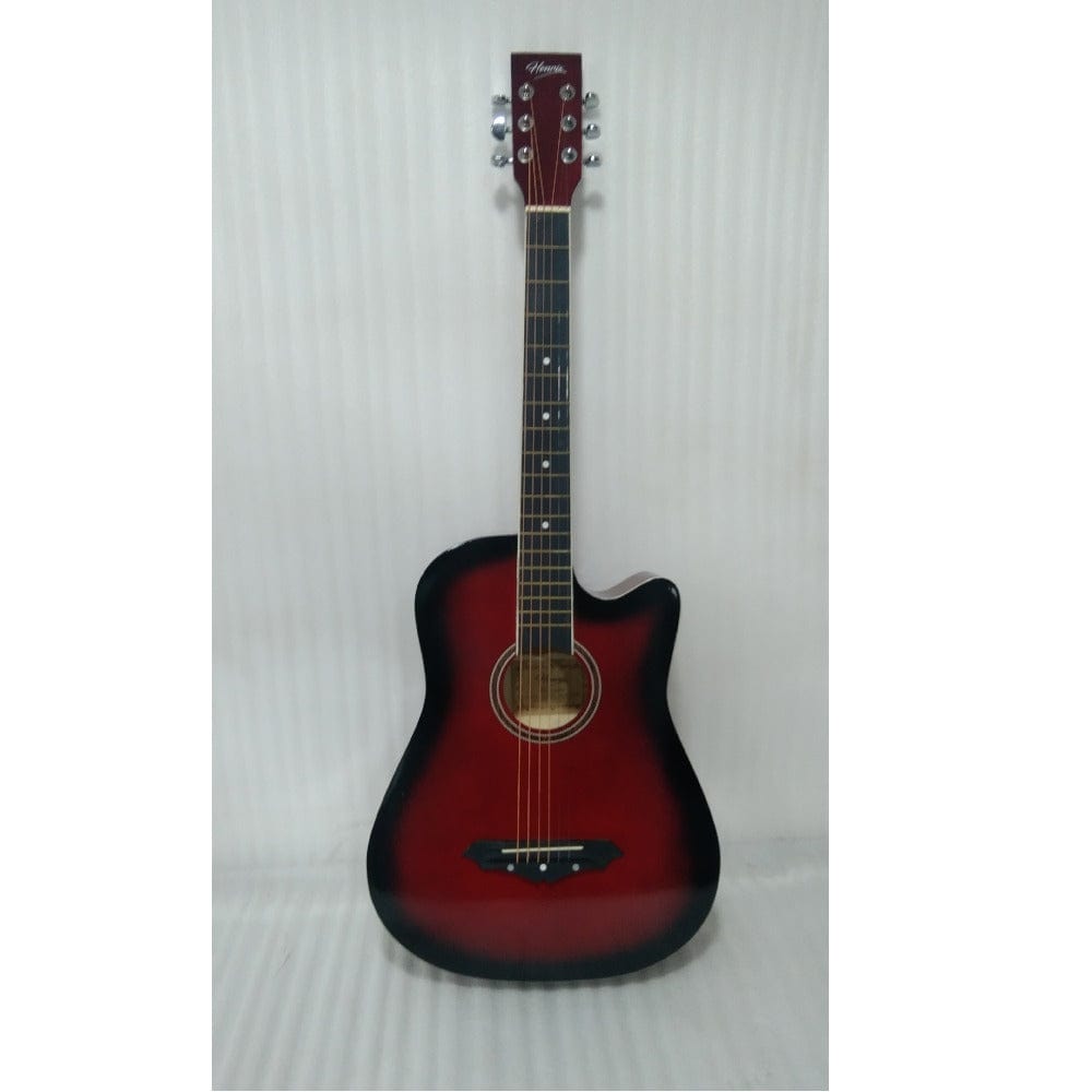 henrix acoustic guitars 202301954633 henrix 38c cutaway acoustic guitar - open box b stock #barcode_202301954633