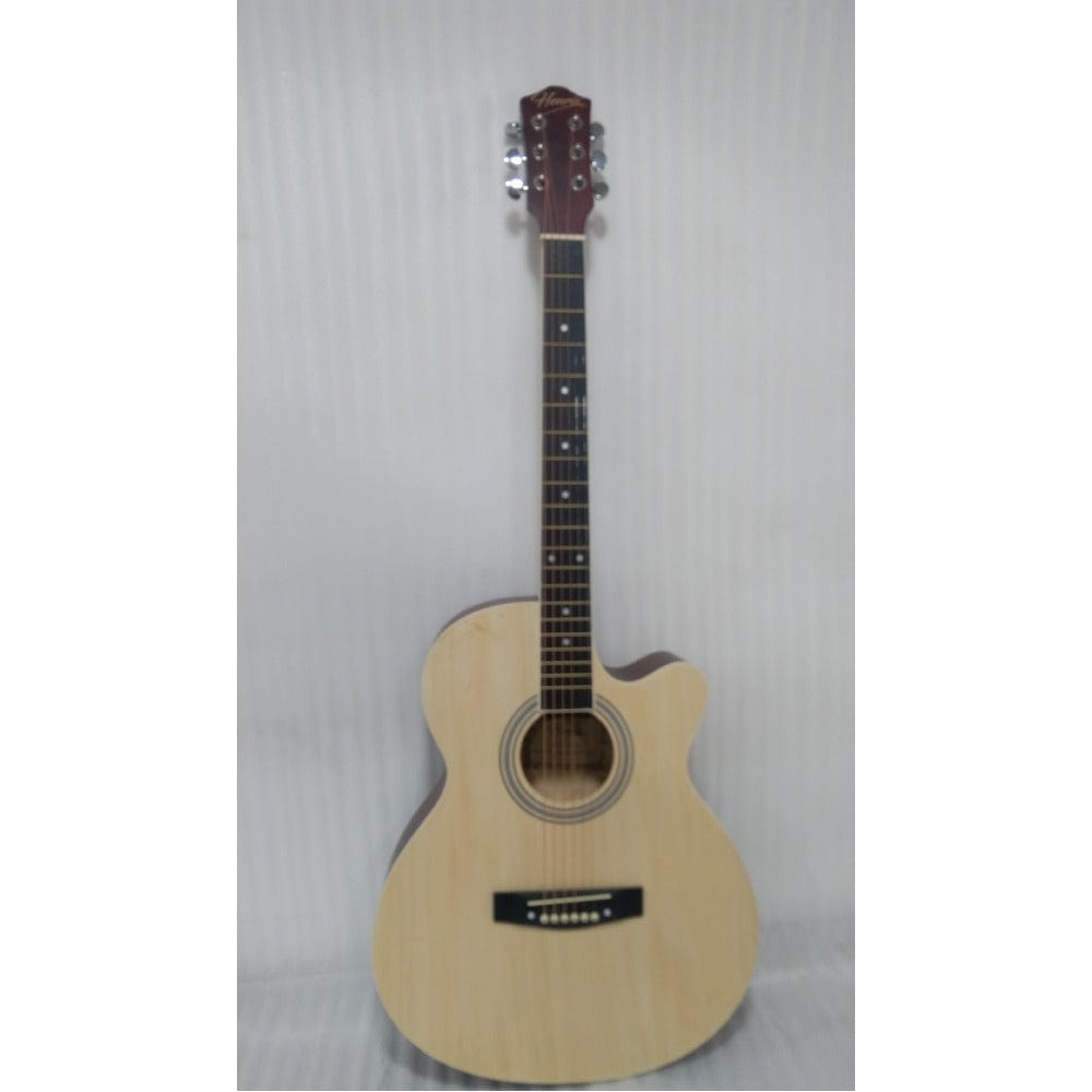 henrix acoustic guitars 202301993151 henrix 40c 40-inch cutaway acoustic guitar with dual action truss rod, gigbag, picks, string set, strap, cloth & ebook - open box b stock #barcode_