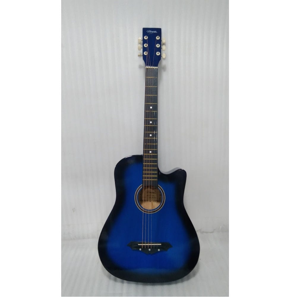 henrix acoustic guitars 202301993877 henrix 38c 38 inch cutaway acoustic guitar with dual action truss rod, gigbag, picks, string set, strap, cloth & ebook - open box b stock #barcode_202301993904