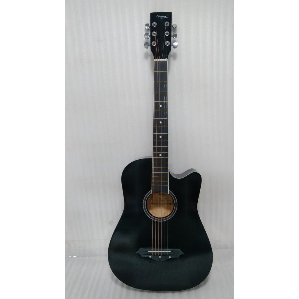 henrix acoustic guitars 202401023330 henrix 38c cutaway acoustic guitar - open box b stock #barcode_202401023330