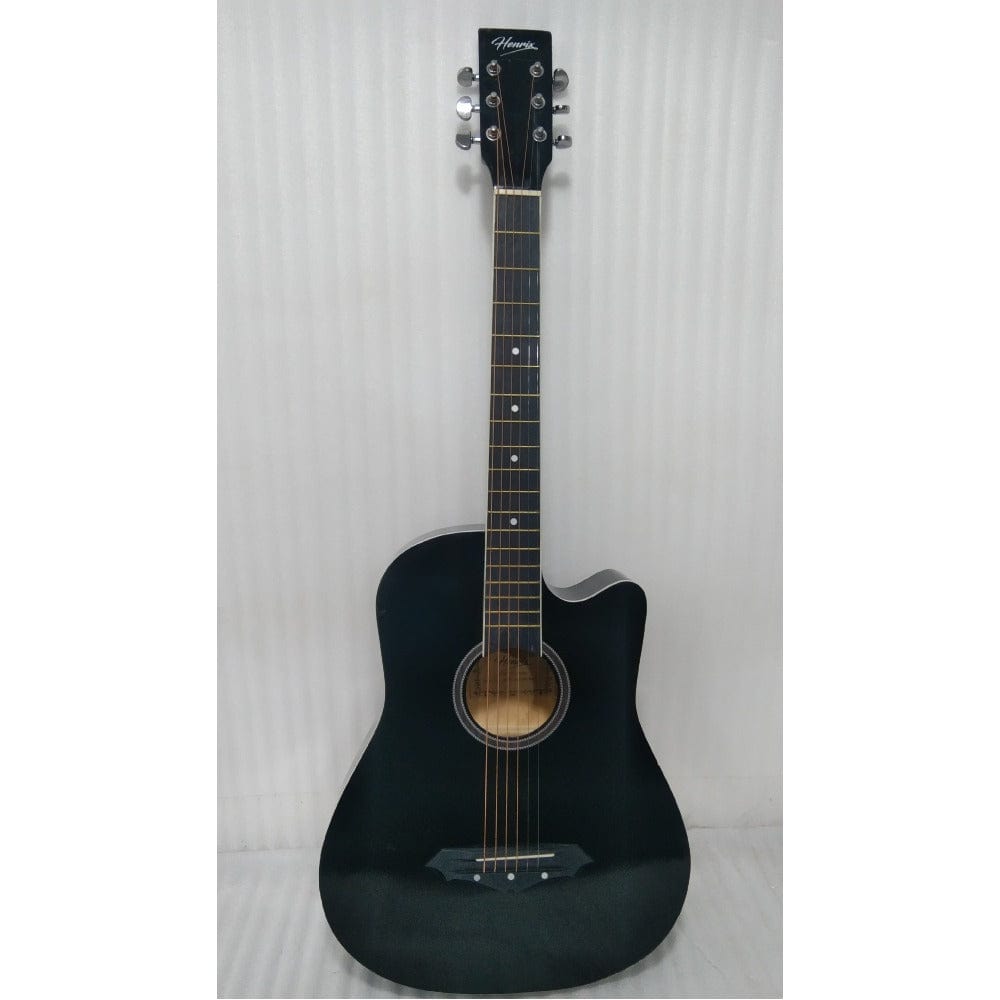 henrix acoustic guitars 202401023464 henrix 38c cutaway acoustic guitar - open box b stock #barcode_202401023330