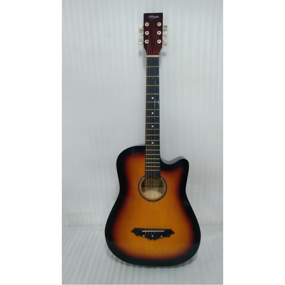 henrix acoustic guitars 202401038772 henrix 38c cutaway acoustic guitar - open box b stock #barcode_202401038772