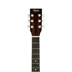 Henrix Acoustic Guitars Henrix 38C 38 Inch Cutaway Acoustic Guitar with Dual Action Truss Rod, Gigbag, Picks, String Set, Strap, Cloth & Ebook