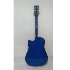 Henrix Acoustic Guitars Henrix 38C 38 inch Cutaway Acoustic Guitar with Dual Action Truss Rod, Gigbag, Picks, String Set, Strap, Cloth & Ebook - Open Box B Stock