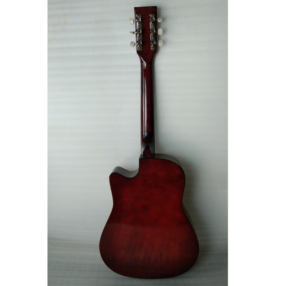 henrix acoustic guitars henrix 38c cutaway acoustic guitar - natural - open box b stock