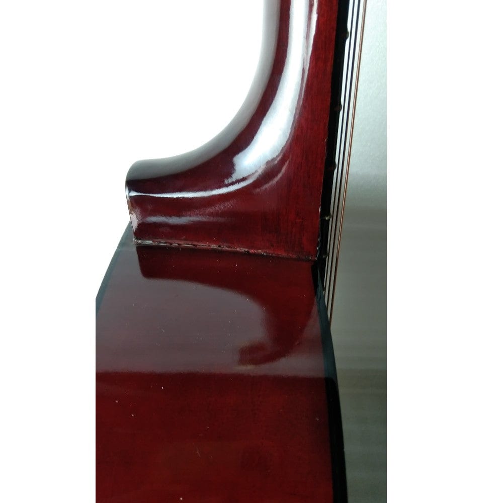 henrix acoustic guitars henrix 38c cutaway acoustic guitar - natural - open box b stock