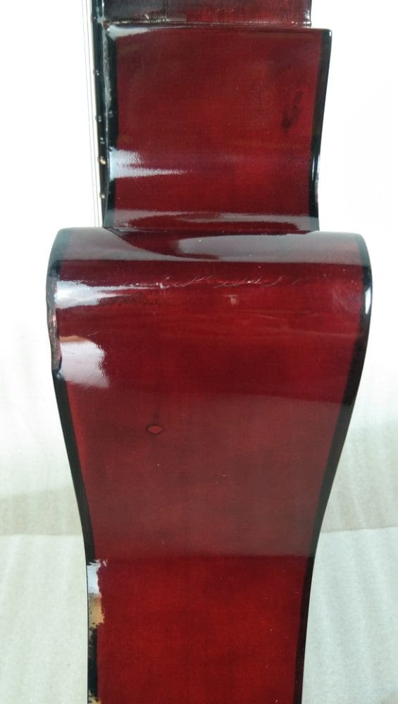 henrix acoustic guitars henrix 38c cutaway acoustic guitar - natural - open box b stock