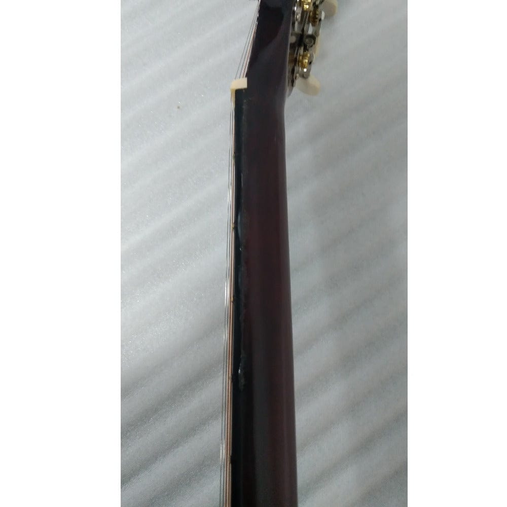 henrix acoustic guitars henrix 38c cutaway acoustic guitar - natural - open box b stock