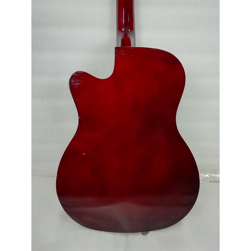 henrix acoustic guitars henrix 38c cutaway acoustic guitar - open box b stock #barcode_202101577229