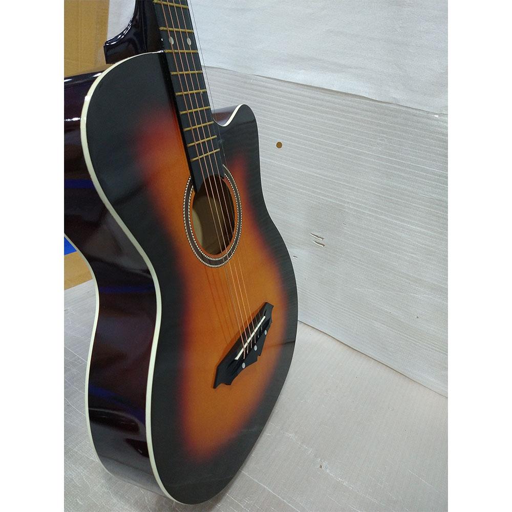 henrix acoustic guitars henrix 38c cutaway acoustic guitar - open box b stock #barcode_202101735003