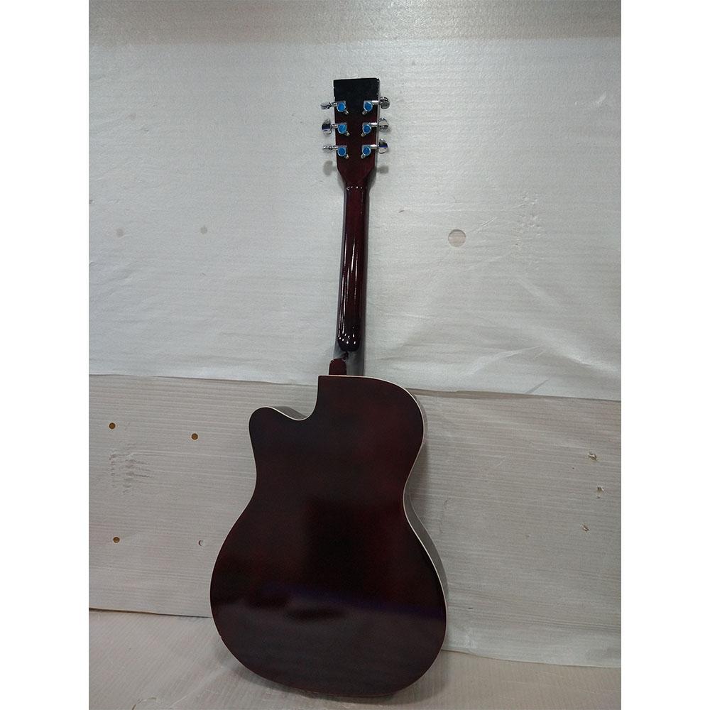 henrix acoustic guitars henrix 38c cutaway acoustic guitar - open box b stock #barcode_202101735003