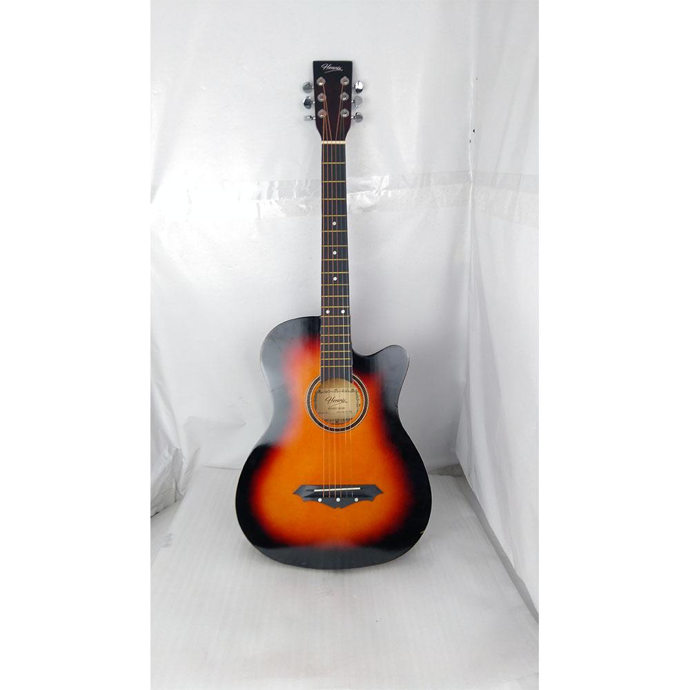 henrix acoustic guitars henrix 38c cutaway acoustic guitar - open box b stock #barcode_202101735045