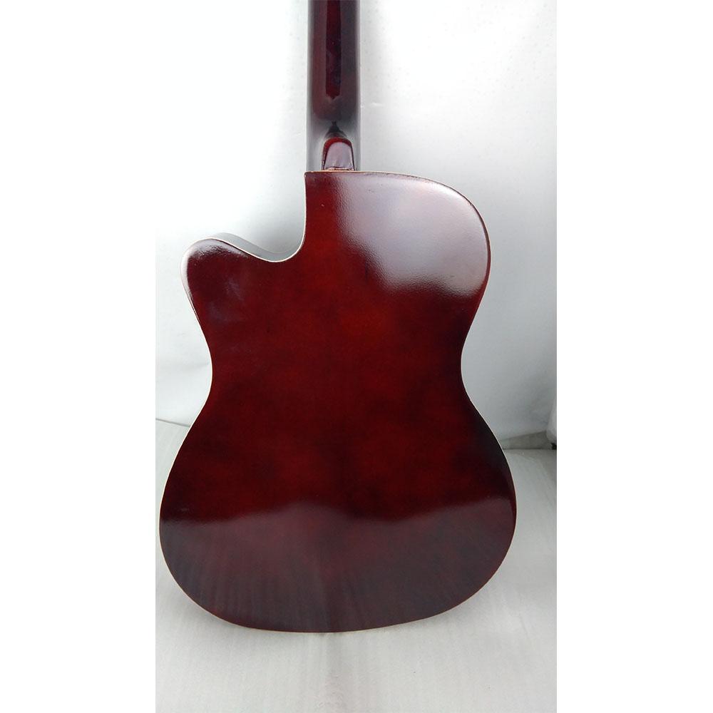 henrix acoustic guitars henrix 38c cutaway acoustic guitar - open box b stock #barcode_202101735045