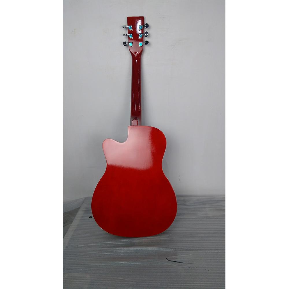 henrix acoustic guitars henrix 38c cutaway acoustic guitar - open box b stock #barcode_202101577719