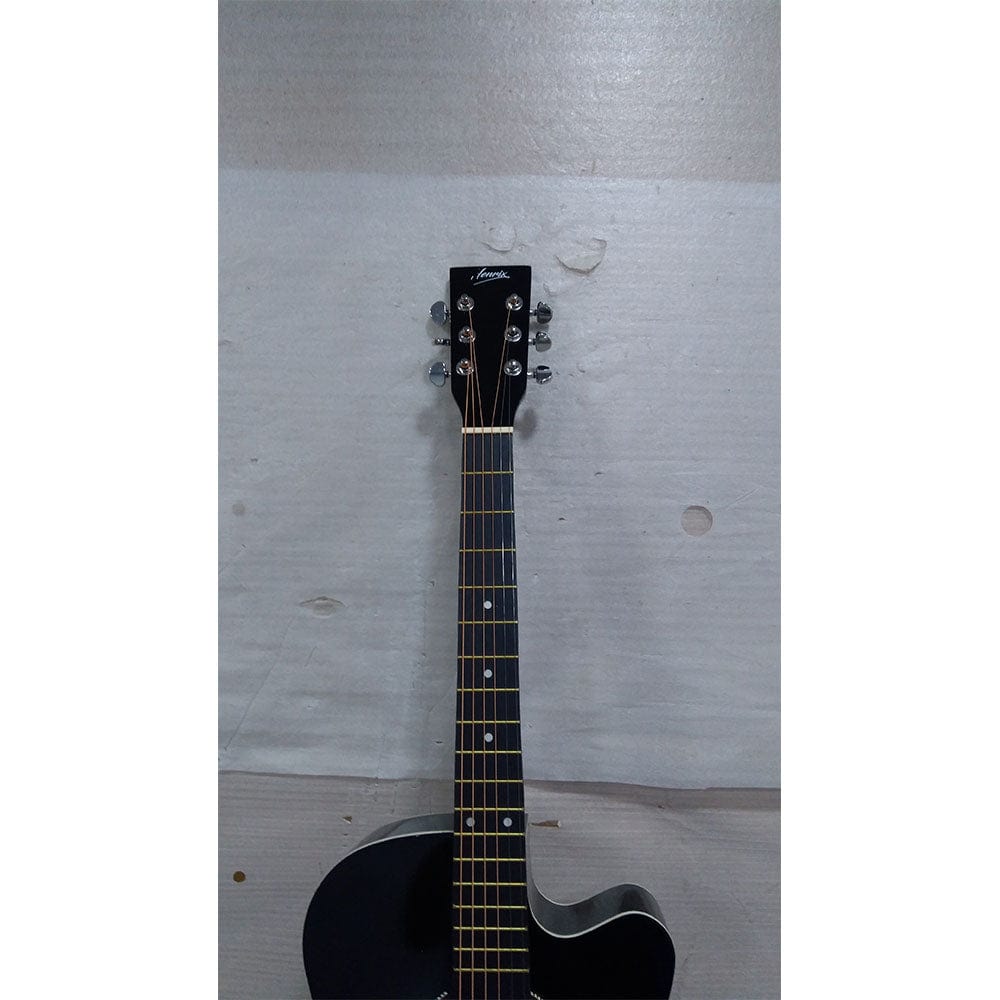 henrix acoustic guitars henrix 38c cutaway acoustic guitar - open box b stock #barcode_202401023330