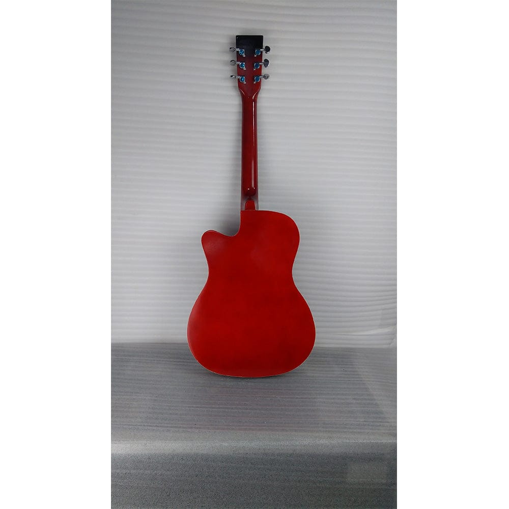 henrix acoustic guitars henrix 38c cutaway acoustic guitar - open box b stock #barcode_202101810687