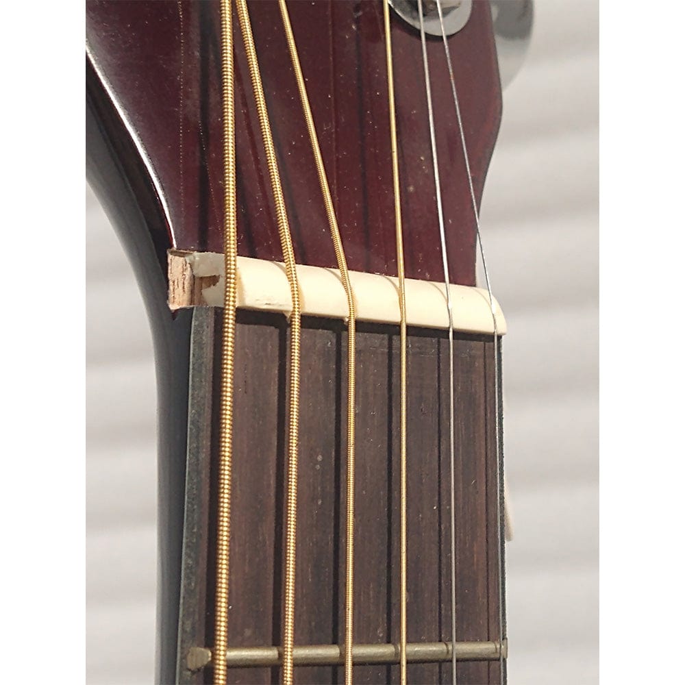 henrix acoustic guitars henrix 38c cutaway acoustic guitar - open box b stock #barcode_202101735006