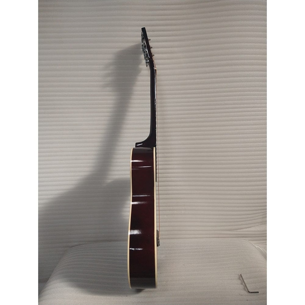 henrix acoustic guitars henrix 38c cutaway acoustic guitar - open box b stock #barcode_202101735006