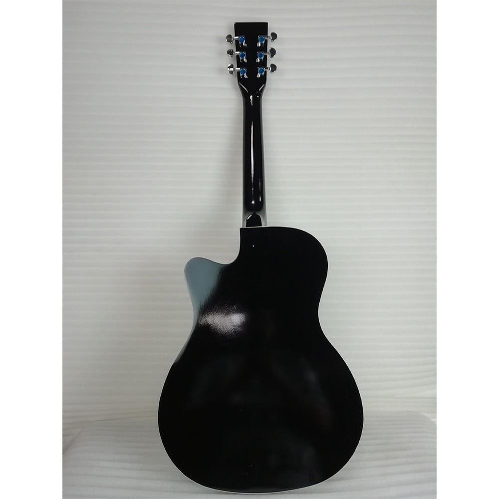 henrix acoustic guitars henrix 38c cutaway acoustic guitar - open box b stock #barcode_202401023330