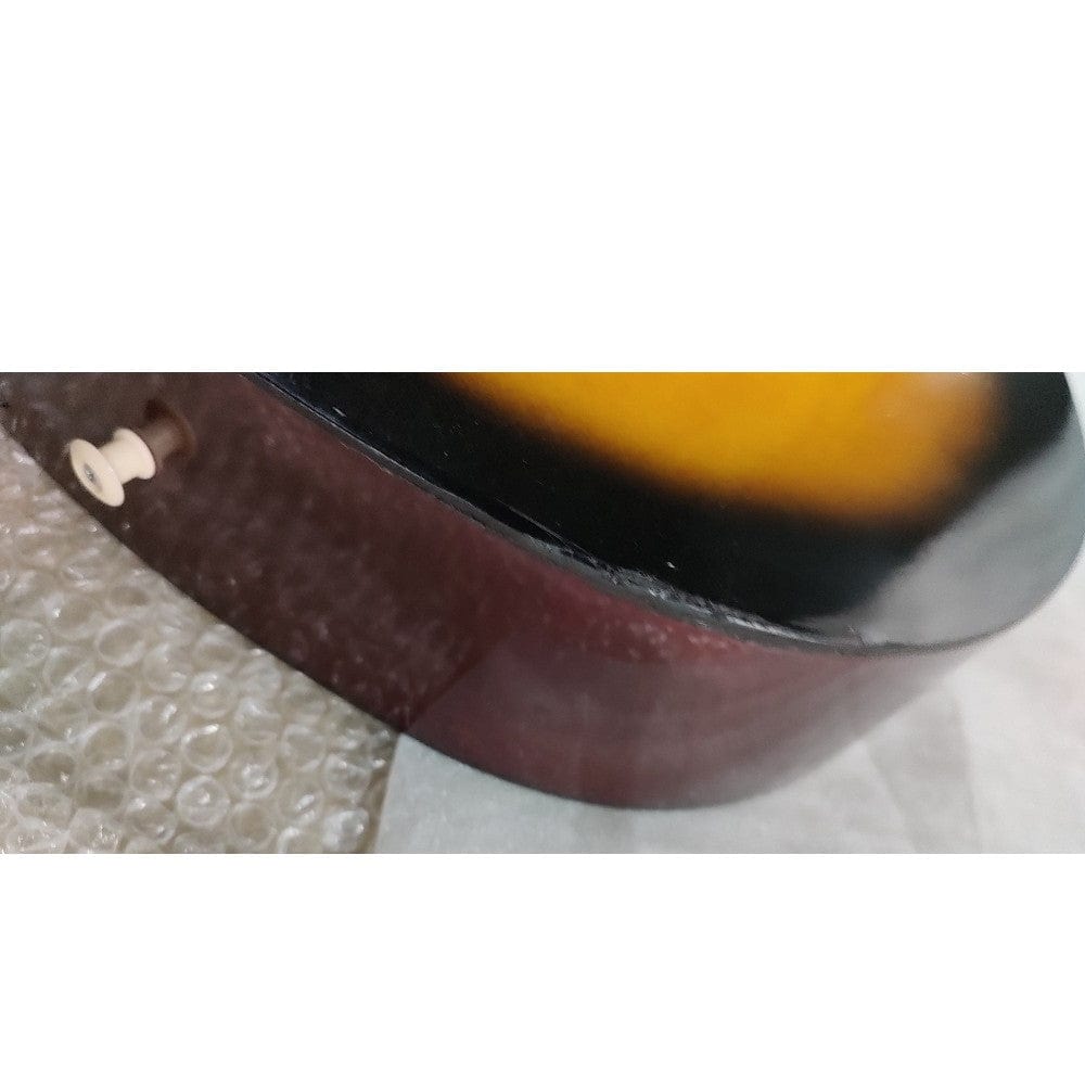 henrix acoustic guitars henrix 38c cutaway acoustic guitar - open box b stock #barcode_202101761460