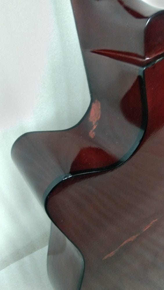 henrix acoustic guitars henrix 38c cutaway acoustic guitar - open box b stock