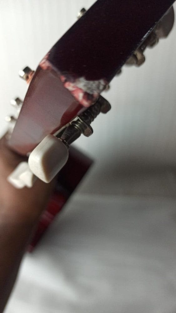 henrix acoustic guitars henrix 38c cutaway acoustic guitar - open box b stock