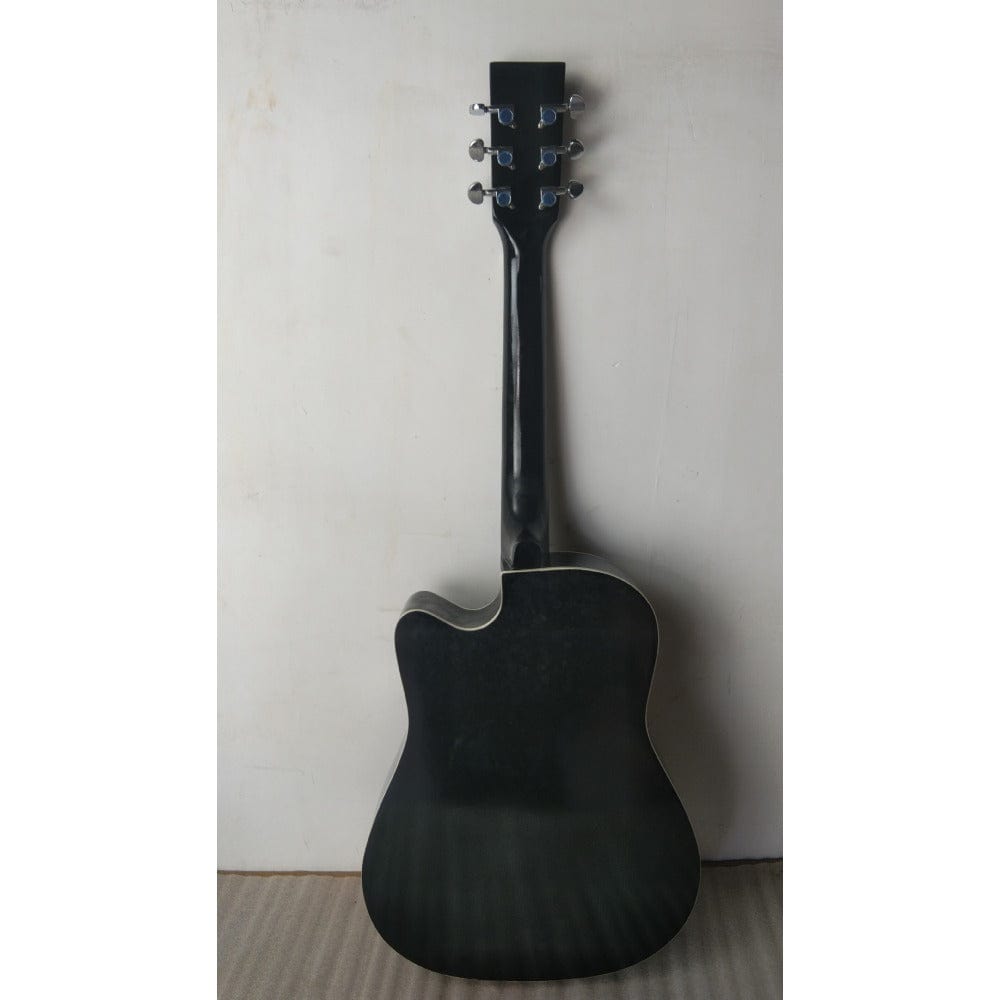 henrix acoustic guitars henrix 38c cutaway acoustic guitar - open box b stock #barcode_202401023330