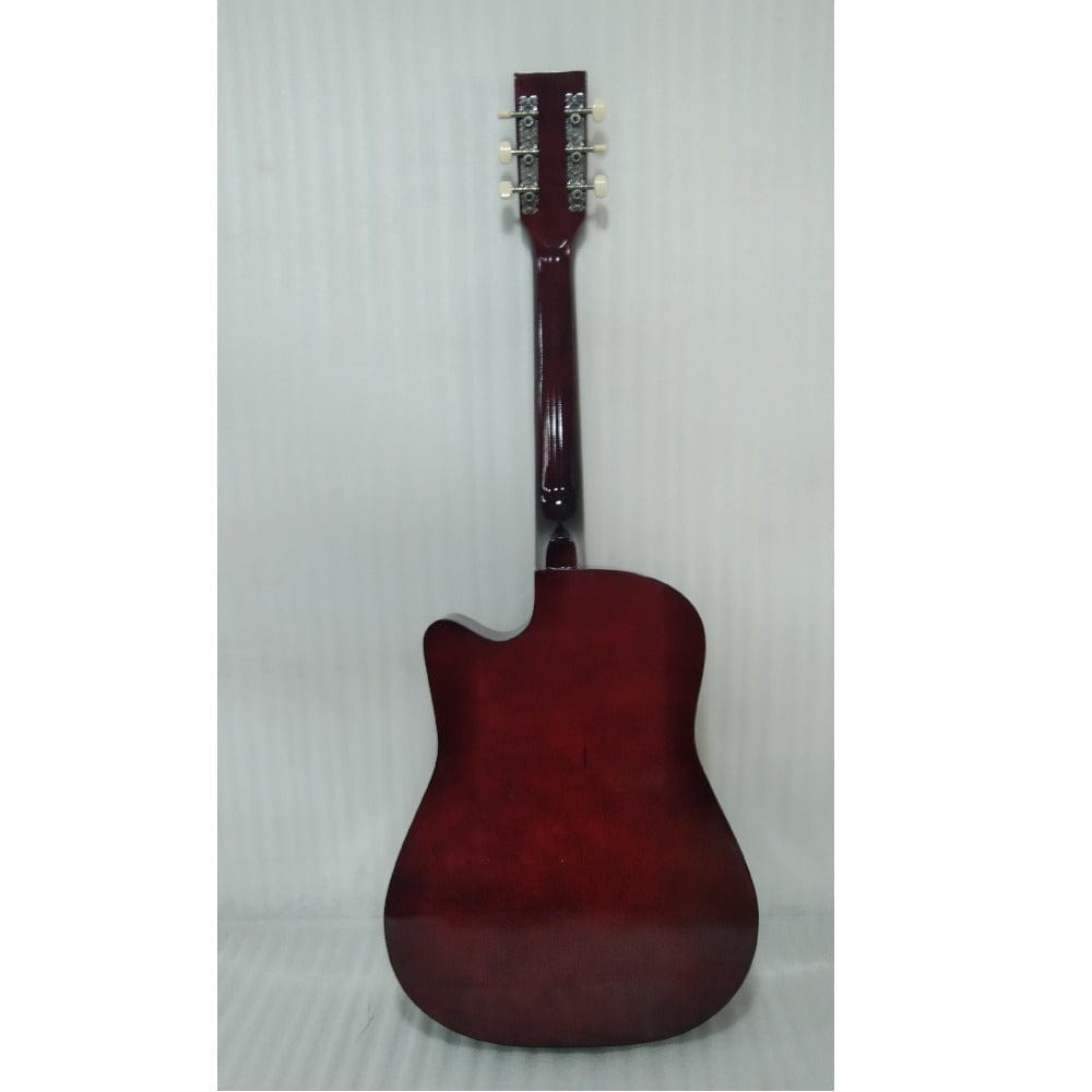 henrix acoustic guitars henrix 38c cutaway acoustic guitar - open box b stock