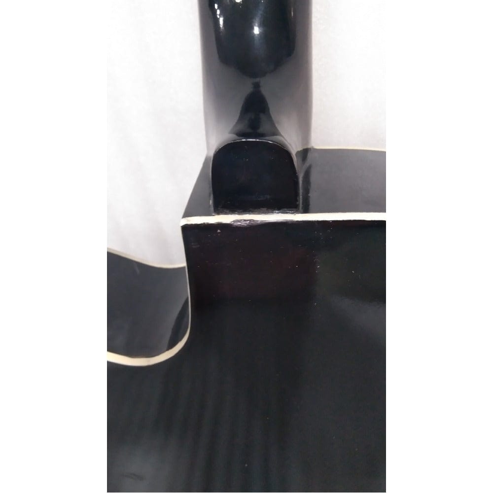 henrix acoustic guitars henrix 38c cutaway acoustic guitar - open box b stock #barcode_202401023330