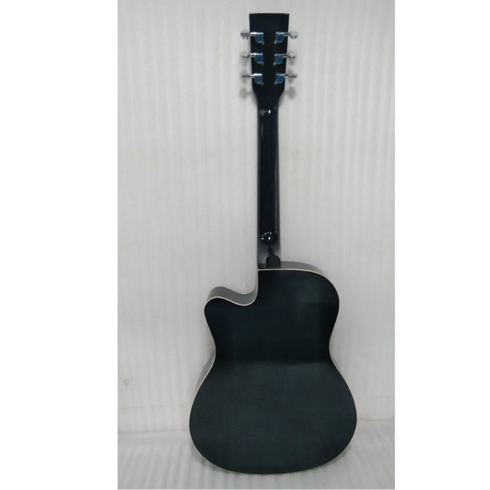 henrix acoustic guitars henrix 38c cutaway acoustic guitar - open box b stock