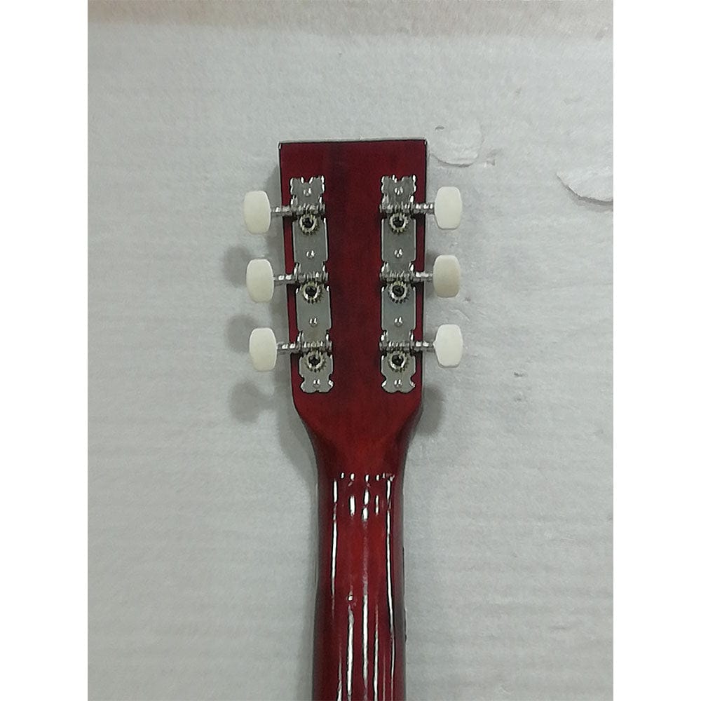 henrix acoustic guitars henrix 38c cutaway acoustic guitar with dual action truss rod, gigbag, picks, string set, strap, cloth & ebook - open box b stock #barcode_202101680654