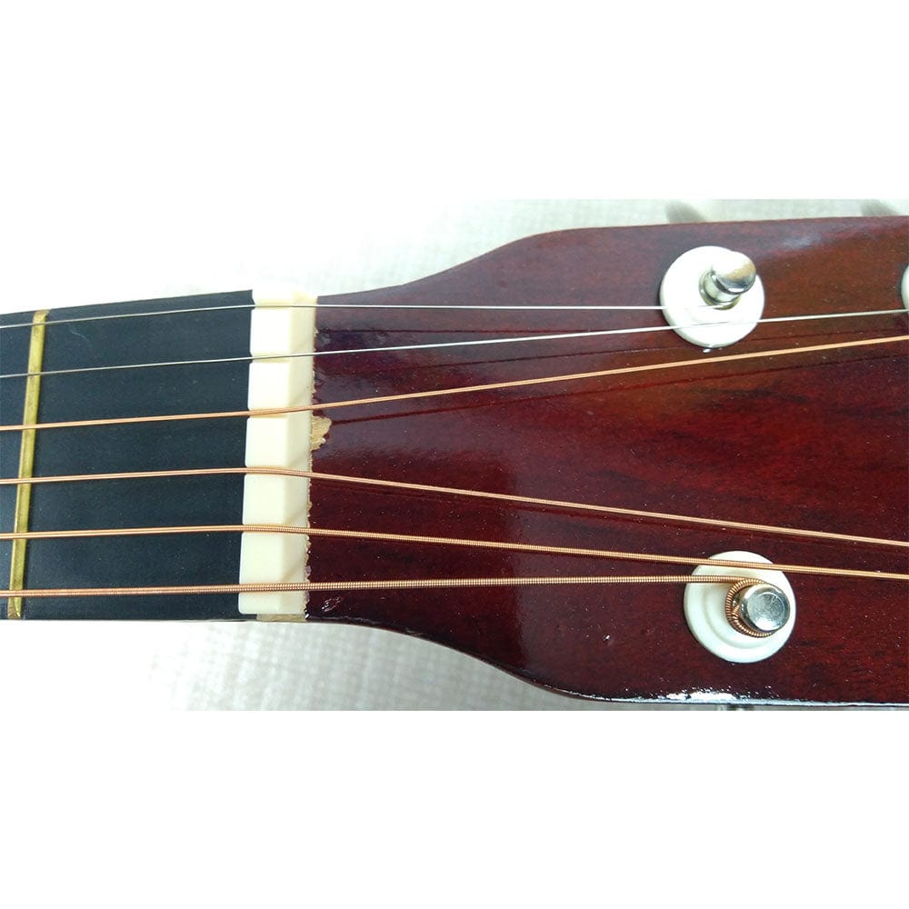 henrix acoustic guitars henrix 38c cutaway acoustic guitar with dual action truss rod, gigbag, picks, string set, strap, cloth & ebook - open box b stock #barcode_202101680654