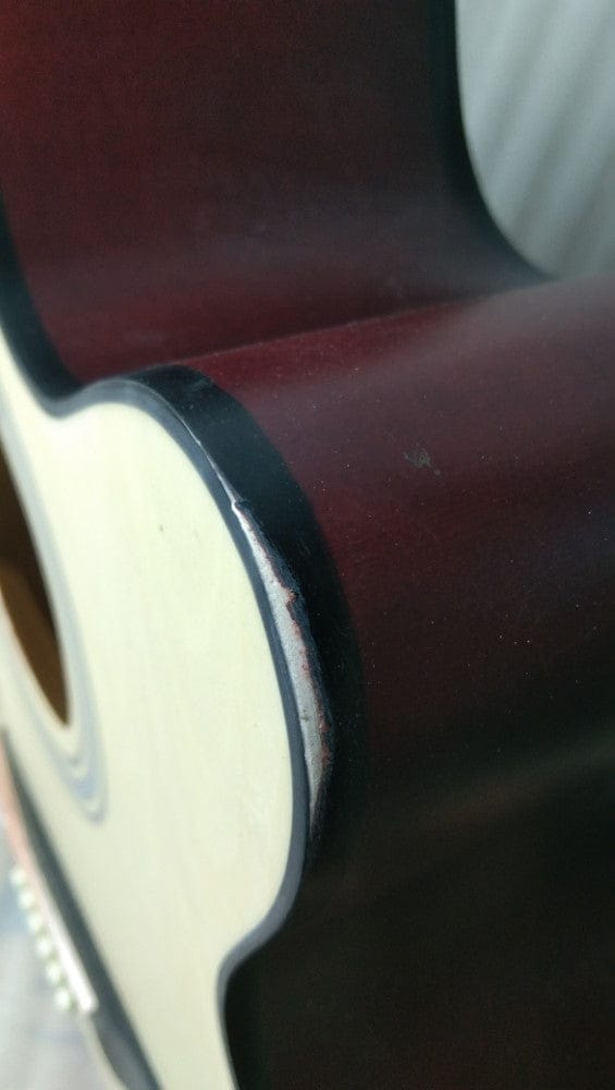 henrix acoustic guitars henrix 40c 40-inch cutaway acoustic guitar with dual action truss rod, gigbag, picks, string set, strap, cloth & ebook - open box b stock #barcode_