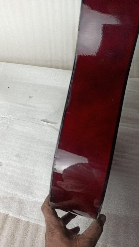 henrix acoustic guitars henrix 40c 40-inch cutaway acoustic guitar with dual action truss rod, gigbag, picks, string set, strap, cloth & ebook - open box b stock #barcode_