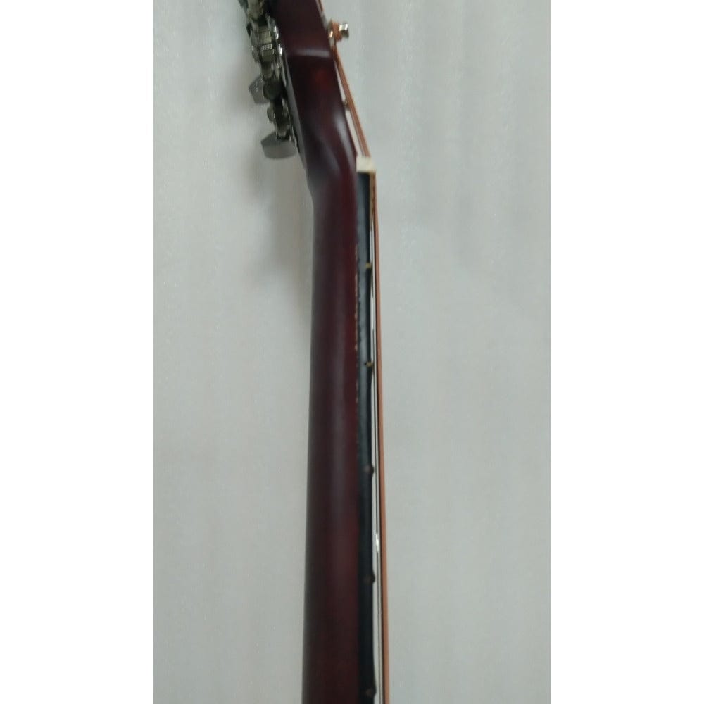 henrix acoustic guitars henrix 40c 40-inch cutaway acoustic guitar with dual action truss rod, gigbag, picks, string set, strap, cloth & ebook - open box b stock #barcode_