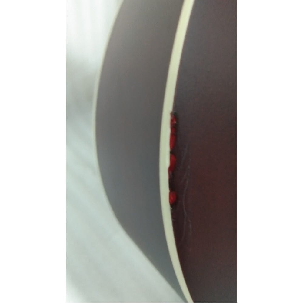 henrix acoustic guitars henrix 40c 40-inch cutaway acoustic guitar with dual action truss rod, gigbag, picks, string set, strap, cloth & ebook - open box b stock #barcode_