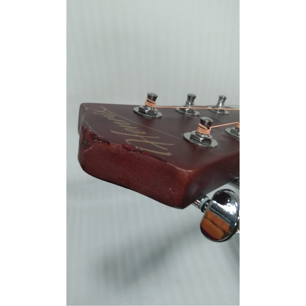 henrix acoustic guitars henrix 40c 40-inch cutaway acoustic guitar with dual action truss rod, gigbag, picks, string set, strap, cloth & ebook - open box b stock #barcode_