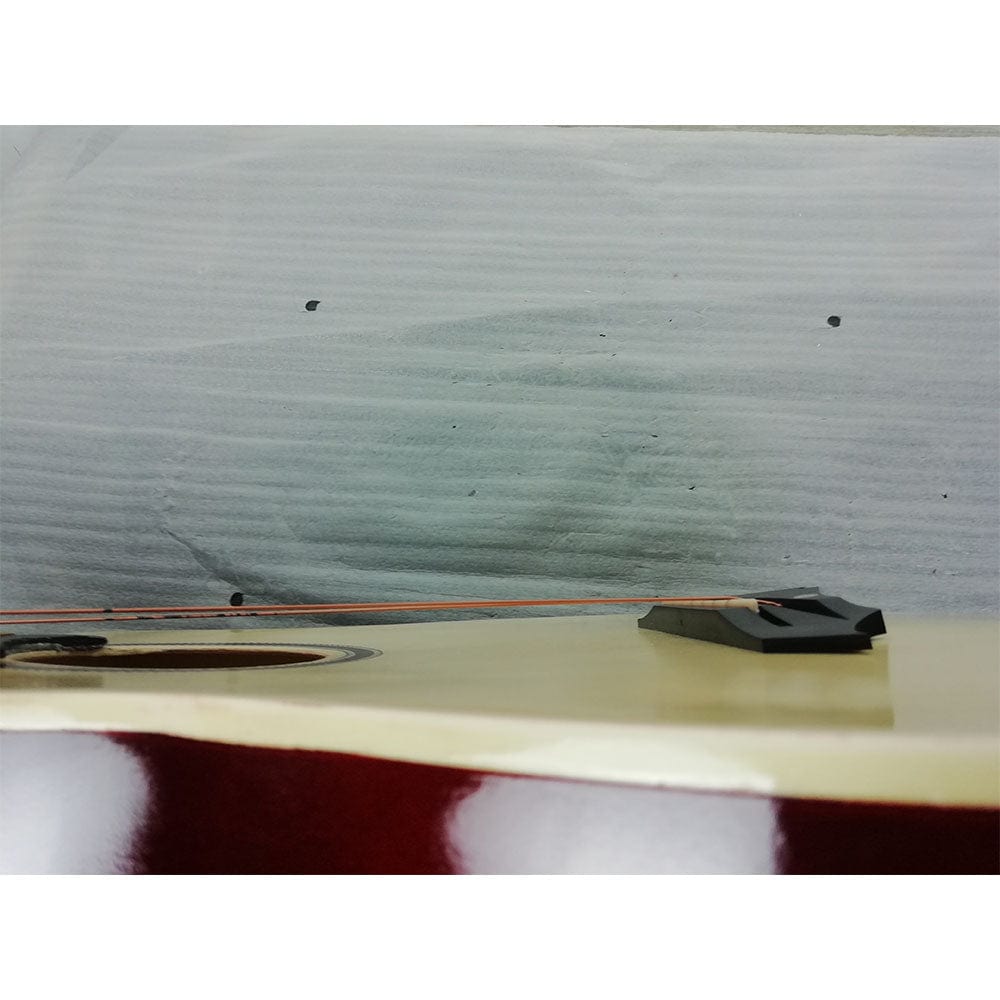 henrix acoustic guitars henrix pro 38 inch 6 string cutaway acoustic guitar - open box b stock #barcode_202101743836