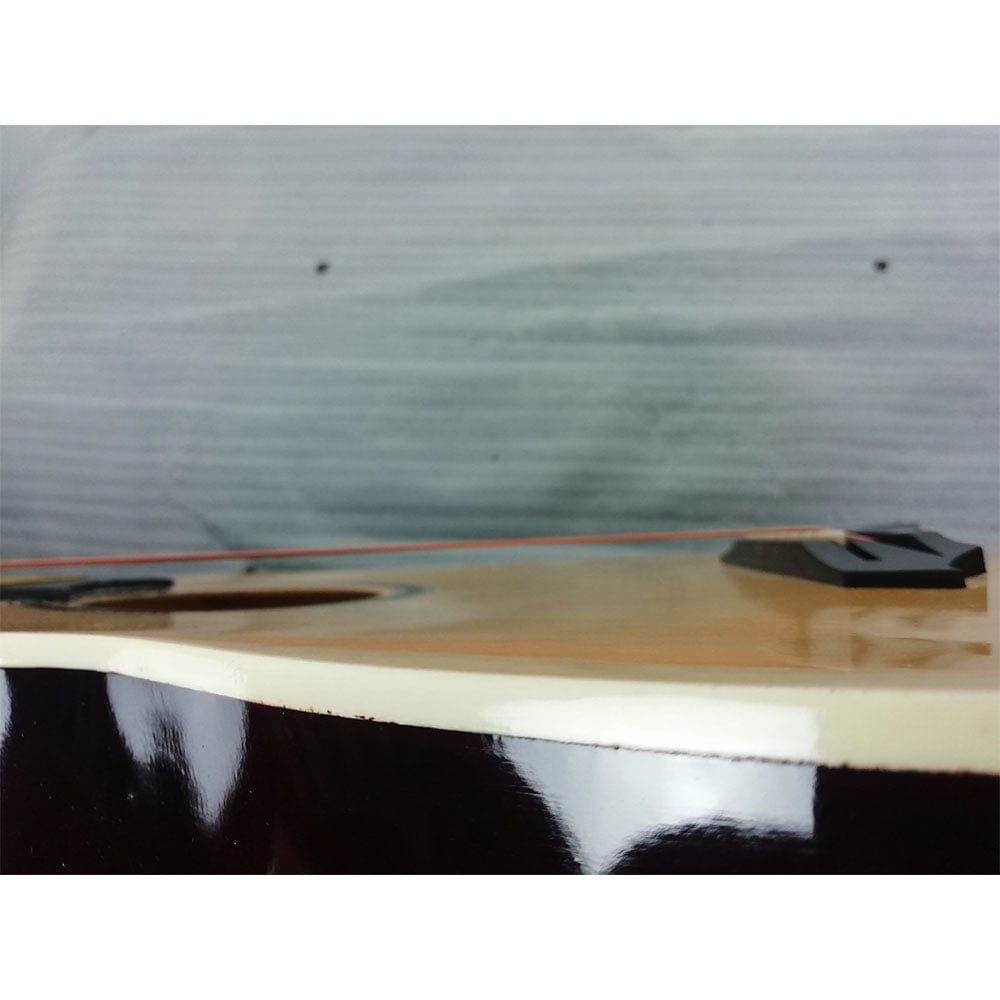 henrix acoustic guitars henrix pro 38 inch 6 string cutaway acoustic guitar - open box b stock #barcode_202101734319