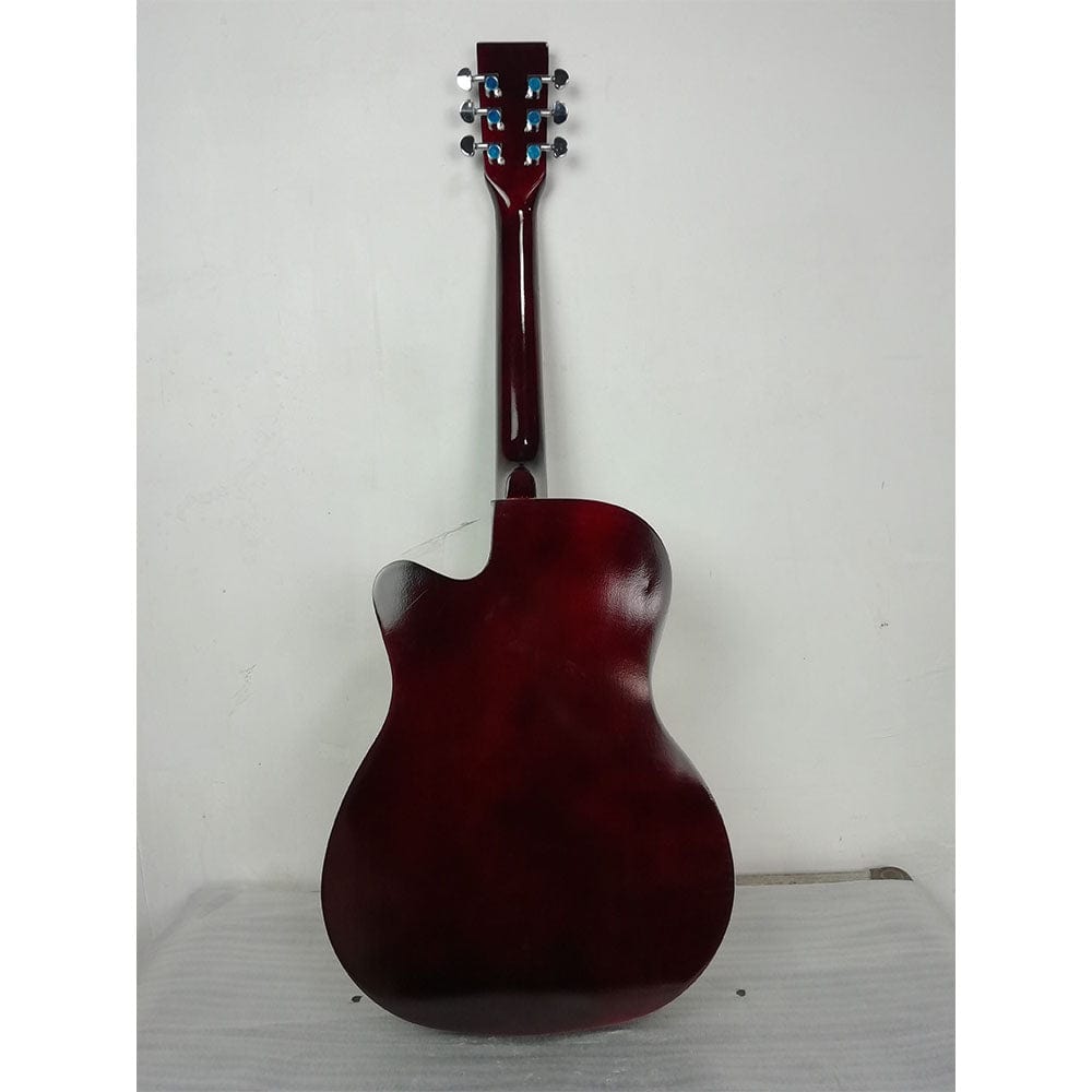 henrix acoustic guitars henrix pro 38 inch 6 string cutaway acoustic guitar - open box b stock #barcode_202101734437