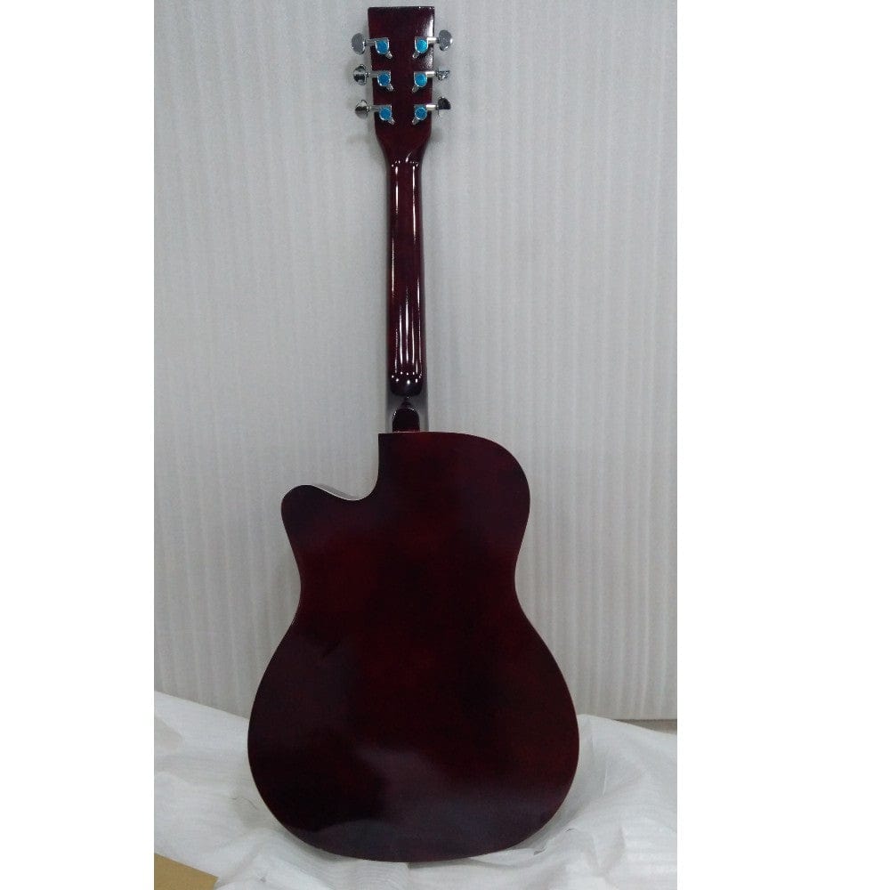 henrix acoustic guitars henrix pro 38 inch 6 string cutaway acoustic guitar - open box b stock #barcode_202101867901