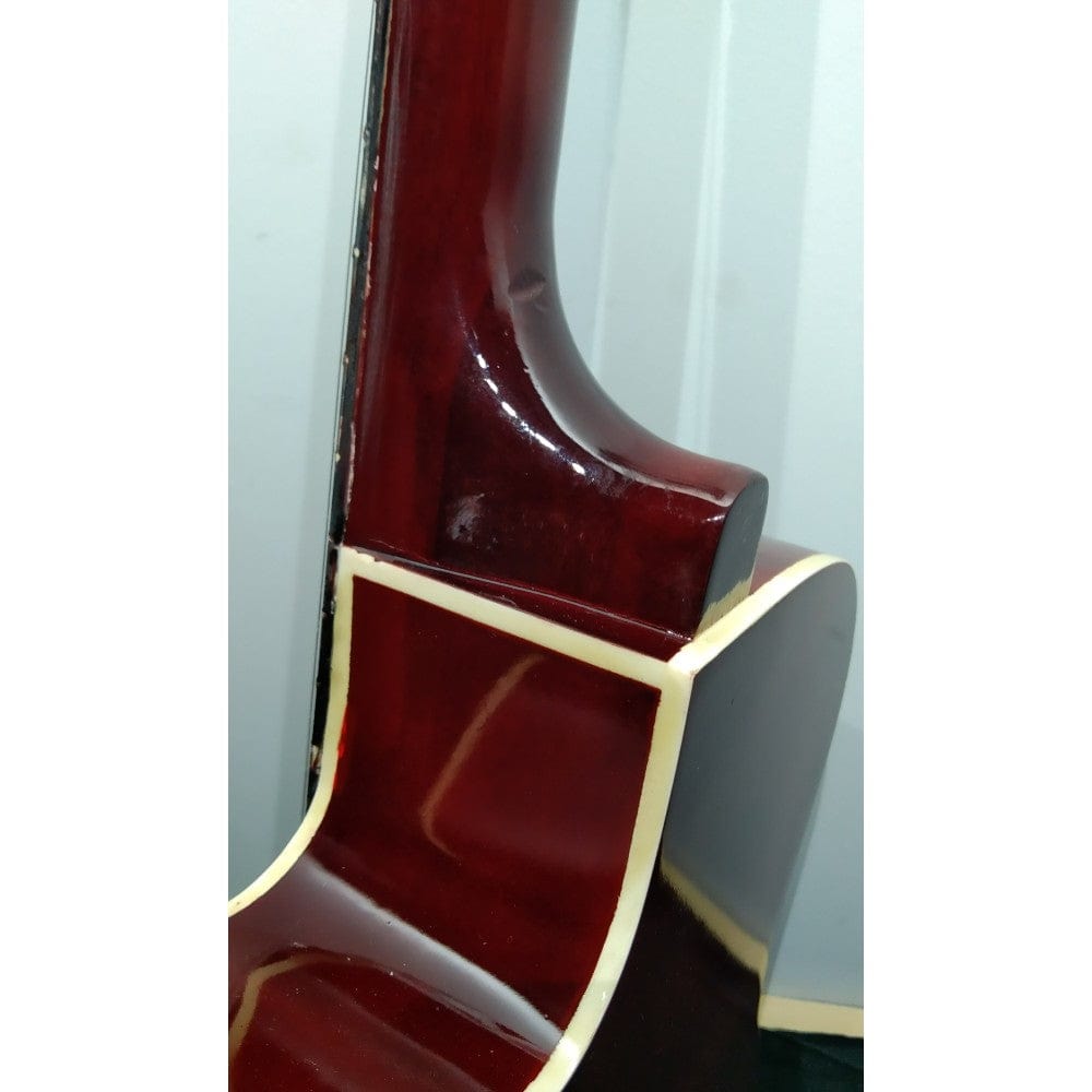 henrix acoustic guitars henrix pro 38 inch 6 string cutaway acoustic guitar - open box b stock #barcode_202101810983