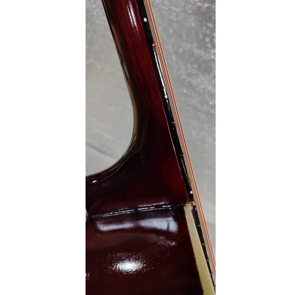 henrix acoustic guitars henrix pro 38 inch 6 string cutaway acoustic guitar - open box b stock #barcode_202101811014