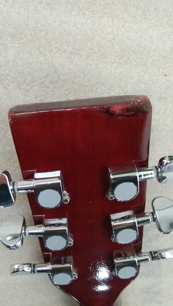 henrix acoustic guitars henrix pro 38 inch 6 string cutaway acoustic guitar - open box b stock #barcode_202101867773