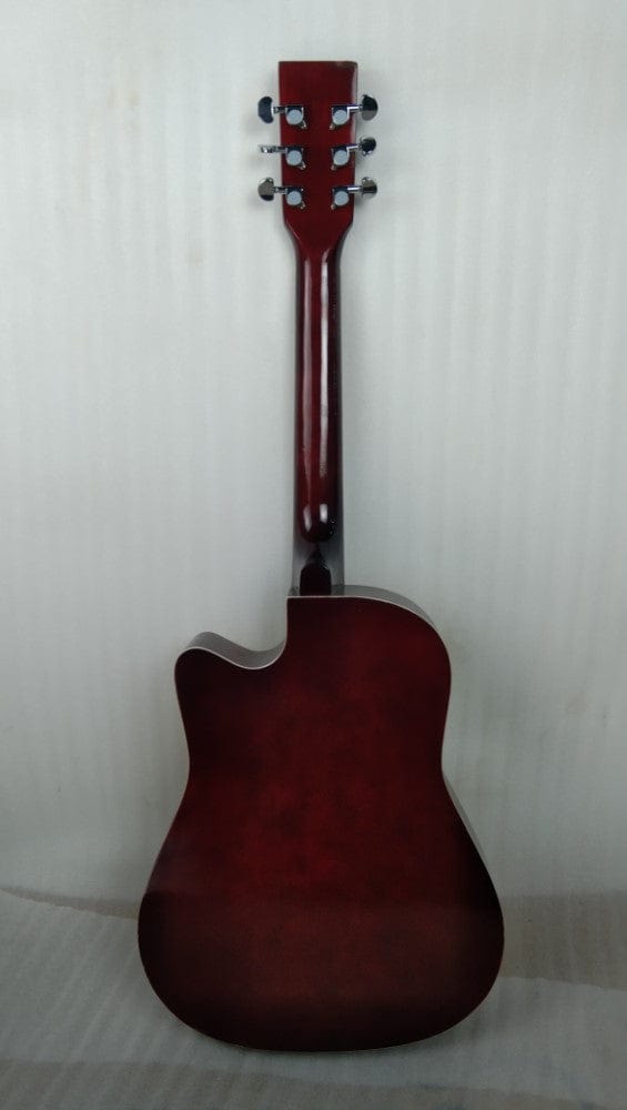 henrix acoustic guitars henrix pro 38 inch 6 string cutaway acoustic guitar - open box b stock #barcode_202101867773