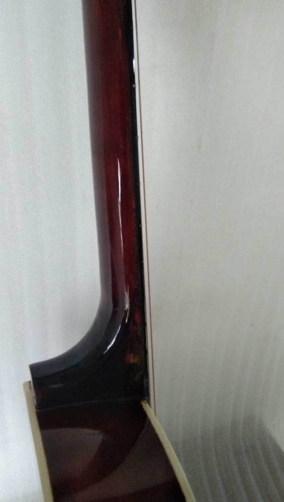 henrix acoustic guitars henrix pro 38 inch 6 string cutaway acoustic guitar - open box b stock #barcode_202301898366