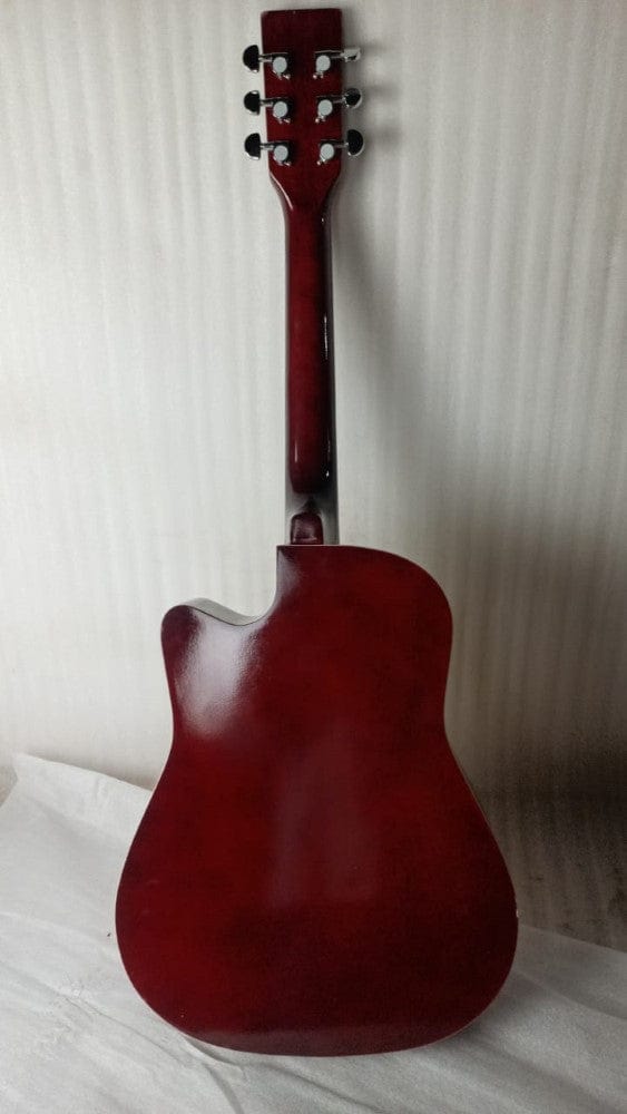 henrix acoustic guitars henrix pro 38 inch 6 string cutaway acoustic guitar - open box b stock #barcode_202301936167