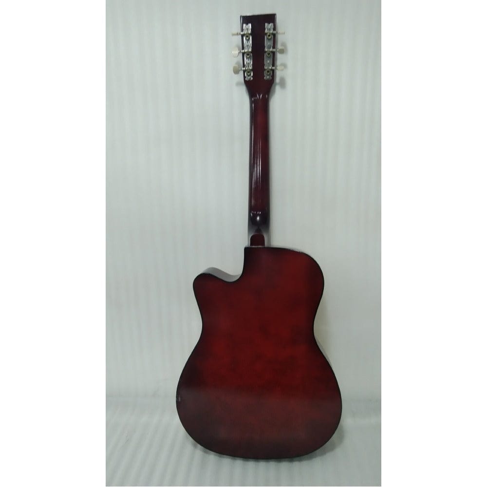 henrix acoustic guitars henrix pro 38 inch 6 string cutaway acoustic guitar - open box b stock #barcode_202301936167